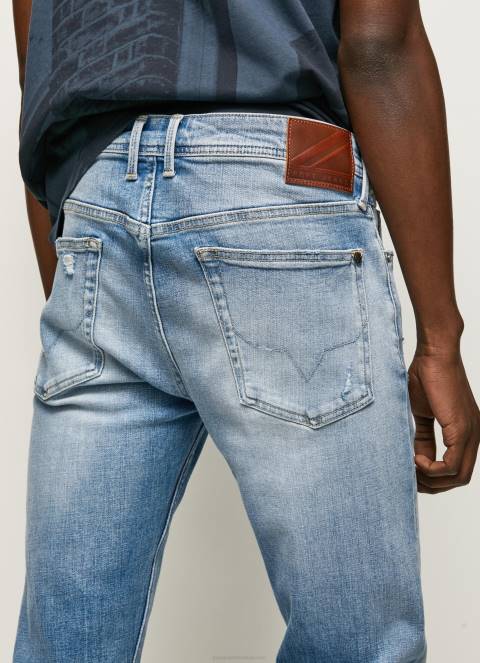 muškarci traper Hatch standardne uske traperice srednjeg kroja Pepe Jeans JZ8H796