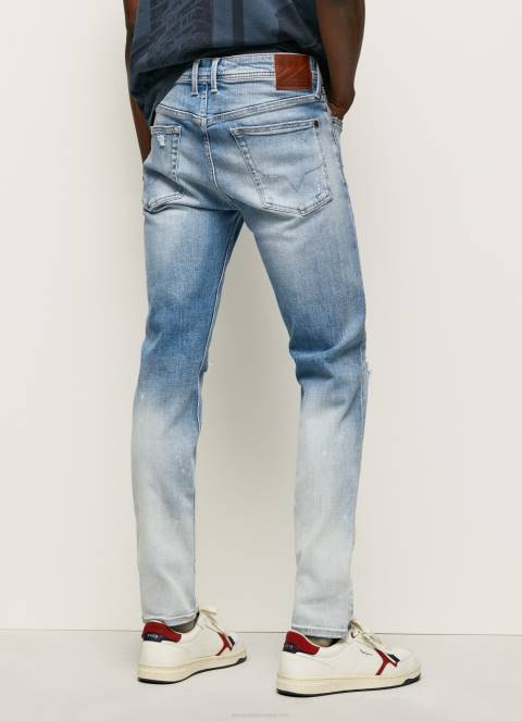 muškarci traper Hatch standardne uske traperice srednjeg kroja Pepe Jeans JZ8H796