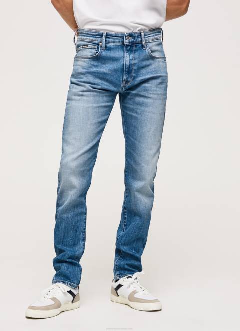 muškarci traper crane slim fit traperice srednje visine Pepe Jeans JZ8H795