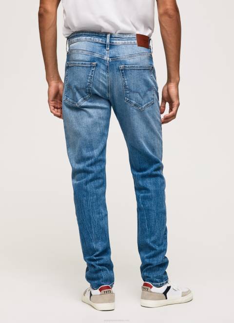 muškarci traper crane slim fit traperice srednje visine Pepe Jeans JZ8H795