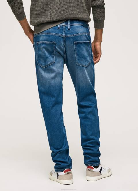 muškarci traper jagger uske traperice srednje visine Pepe Jeans JZ8H794