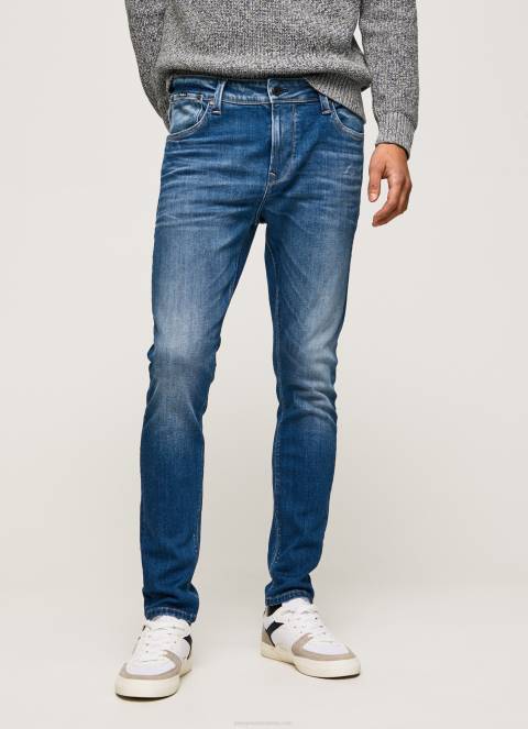 muškarci traper traperice srednjeg kroja mason skinny fit Pepe Jeans JZ8H791