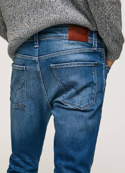 muškarci traper traperice srednjeg kroja mason skinny fit Pepe Jeans JZ8H791