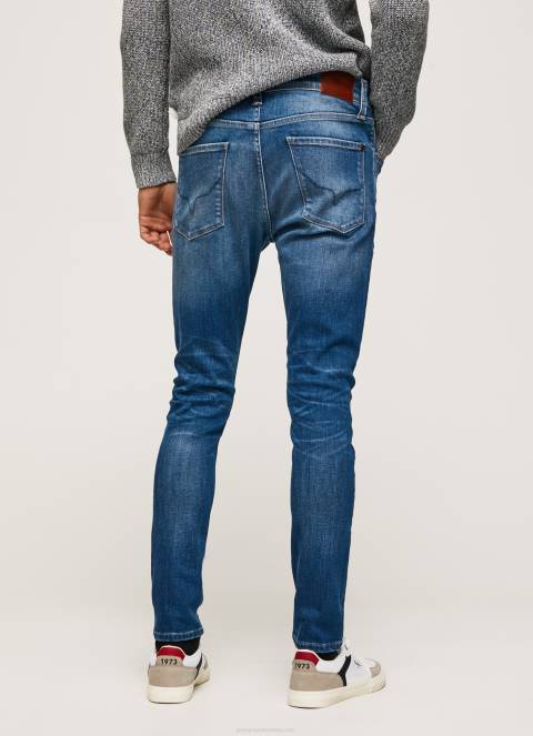 muškarci traper traperice srednjeg kroja mason skinny fit Pepe Jeans JZ8H791