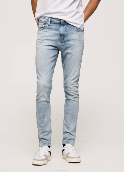 muškarci traper traperice srednjeg kroja mason skinny fit Pepe Jeans JZ8H792