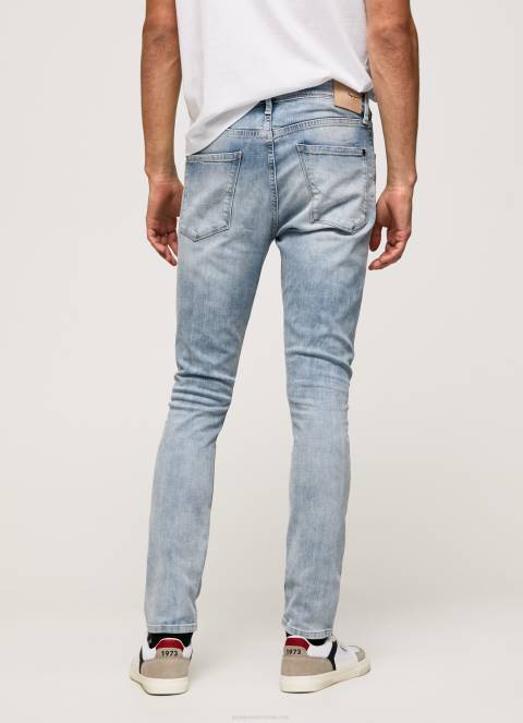muškarci traper traperice srednjeg kroja mason skinny fit Pepe Jeans JZ8H792