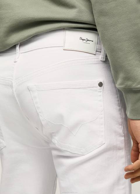 muškarci traper uske traperice srednjeg kroja Pepe Jeans JZ8H797