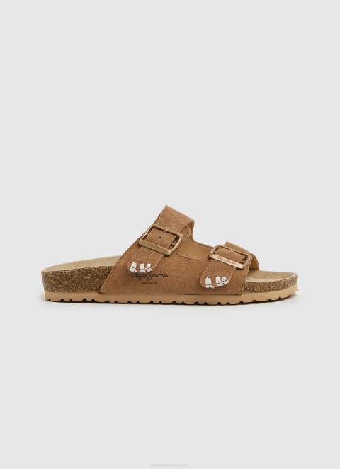 žene duhan oban etno kožne sandale Pepe Jeans JZ8H673