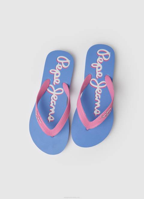 žene jarko ružičasta bay japanke za plažu Pepe Jeans JZ8H707