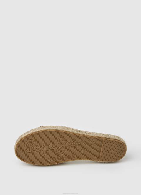 žene konjak siva berry kožne sandale Pepe Jeans JZ8H682