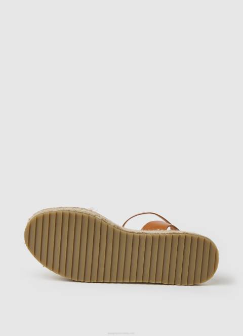 žene prljavo bijelo kate sandale na klin od tkanine Pepe Jeans JZ8H678