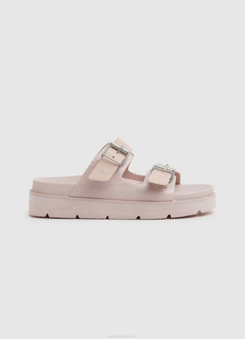 žene svijetloružičasta pola park sandale s dvostrukom kopčom Pepe Jeans JZ8H669