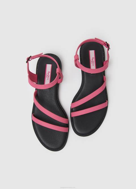 žene žvakaća guma ravne sandale hayes juice Pepe Jeans JZ8H666