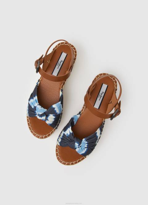 žene duboko more sandale na klin witney dye Pepe Jeans JZ8H644