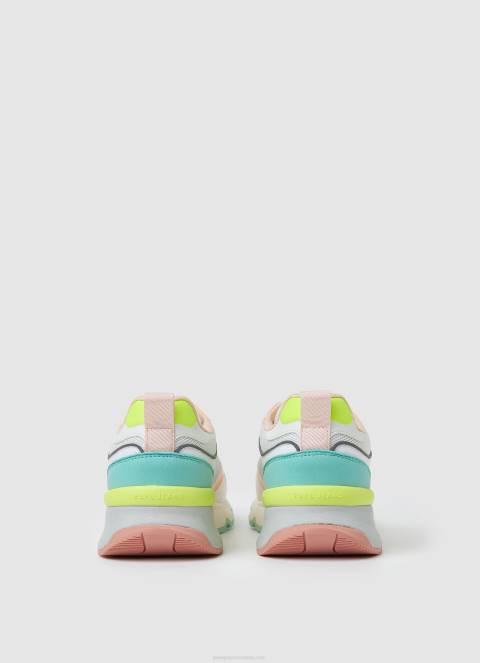 žene bijela brit pro svijetle tenisice za trčanje Pepe Jeans JZ8H576