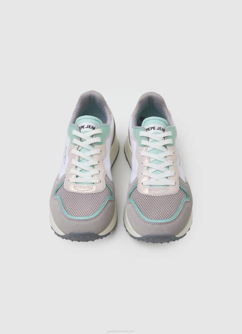 žene bijela joy star mekane kombinirane tenisice Pepe Jeans JZ8H591