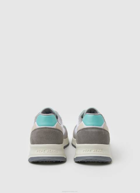 žene bijela joy star mekane kombinirane tenisice Pepe Jeans JZ8H591