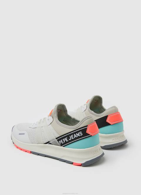 žene bijela joy tech ljetne tehničke tenisice Pepe Jeans JZ8H606