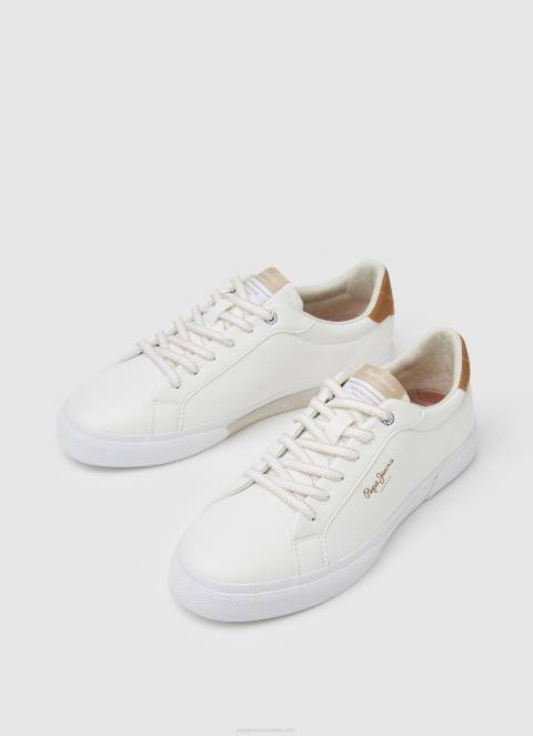 žene bijela kenton max klasične tenisice Pepe Jeans JZ8H583
