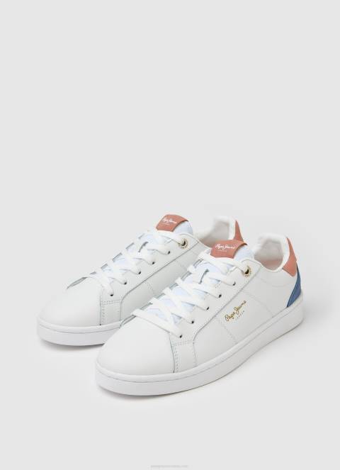 žene bijela milton meke klasične tenisice Pepe Jeans JZ8H584