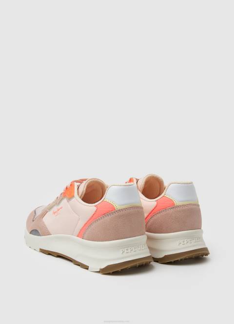 žene ljubičasto ružičasta joy star mekane kombinirane tenisice Pepe Jeans JZ8H582