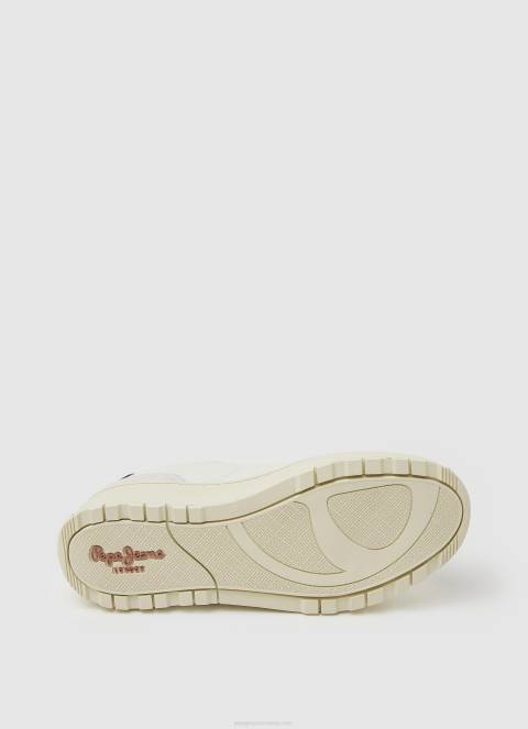 žene prljavo bijelo kore retry kožne tenisice Pepe Jeans JZ8H571