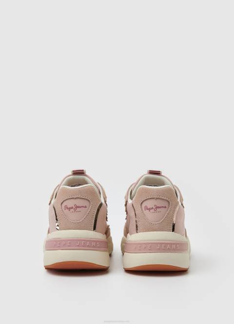 žene ružičasta arrow light kombinirane tenisice Pepe Jeans JZ8H601