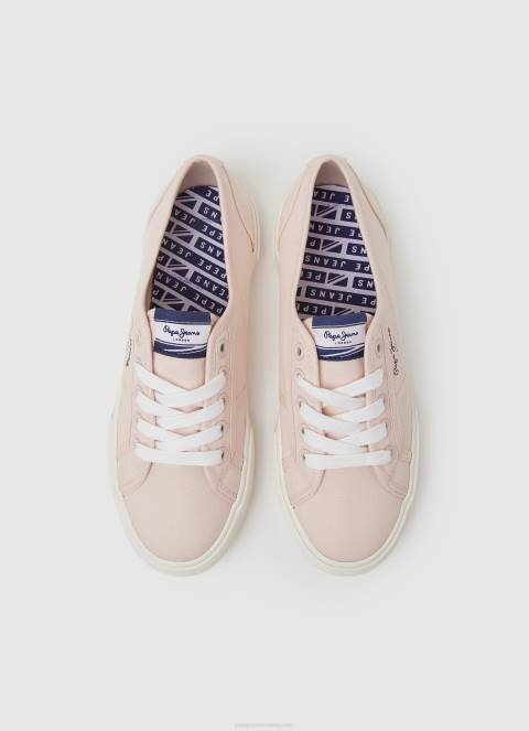 žene ružičasta brady basic tenisice Pepe Jeans JZ8H629
