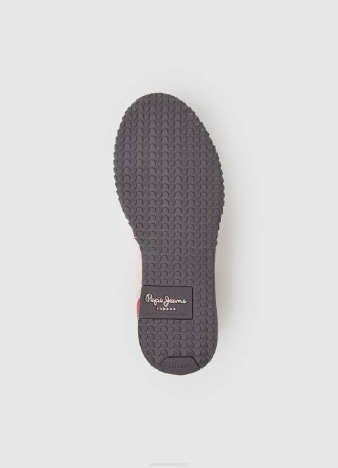 žene ružičasta holandske mrežaste tenisice za trčanje Pepe Jeans JZ8H604