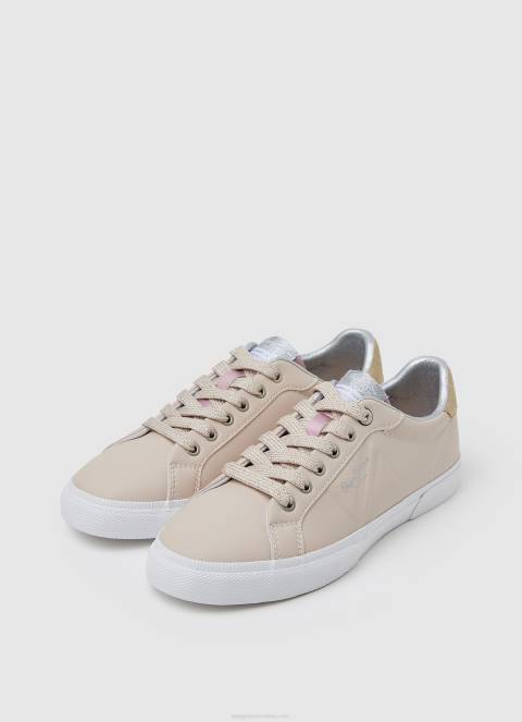 žene ružičasta kenton flag basic tenisice Pepe Jeans JZ8H598