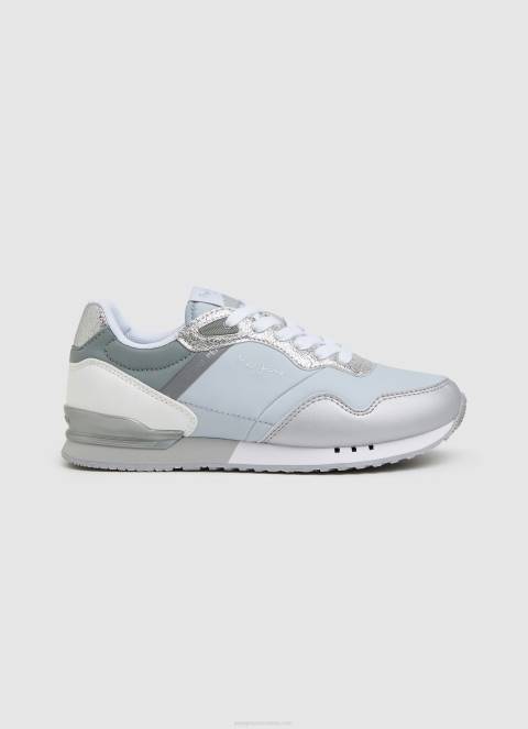 žene srebro albal london tenisice za trčanje Pepe Jeans JZ8H610