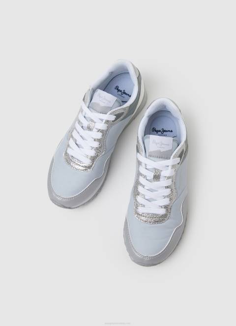 žene srebro albal london tenisice za trčanje Pepe Jeans JZ8H610