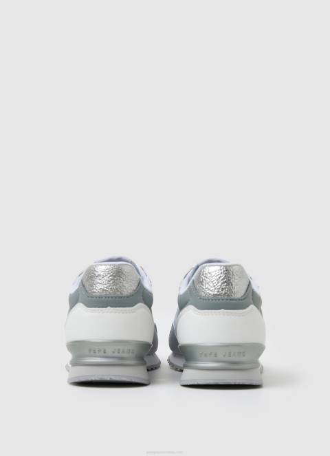 žene srebro albal london tenisice za trčanje Pepe Jeans JZ8H610