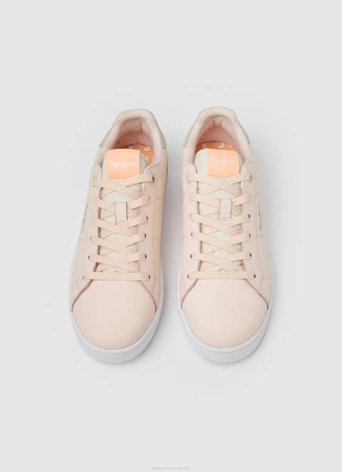 žene svijetloružičasta milton meke klasične tenisice Pepe Jeans JZ8H625