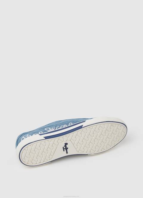 žene tvornički plava basic brady traper tenisice Pepe Jeans JZ8H633