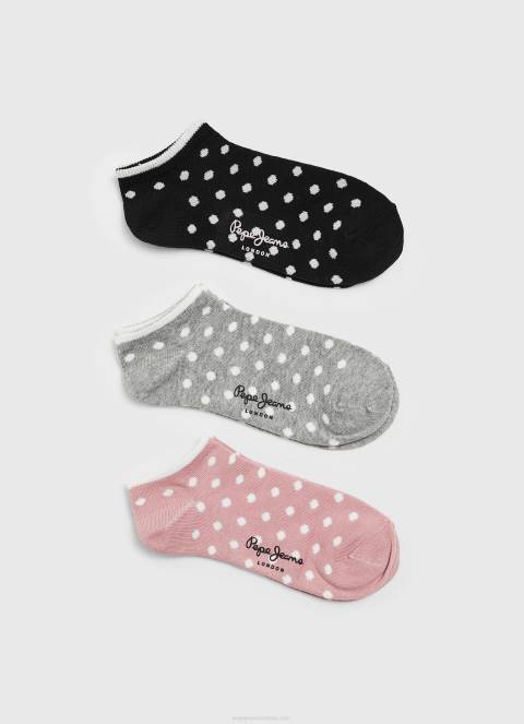 žene multi bunty čarape od 3 komada Pepe Jeans JZ8H543