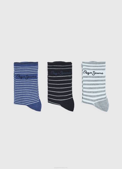 žene multi tess čarape od 3 komada Pepe Jeans JZ8H559