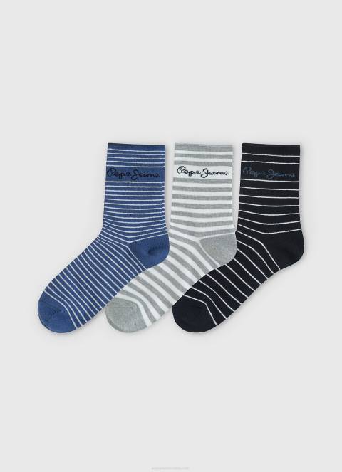 žene multi tess čarape od 3 komada Pepe Jeans JZ8H559