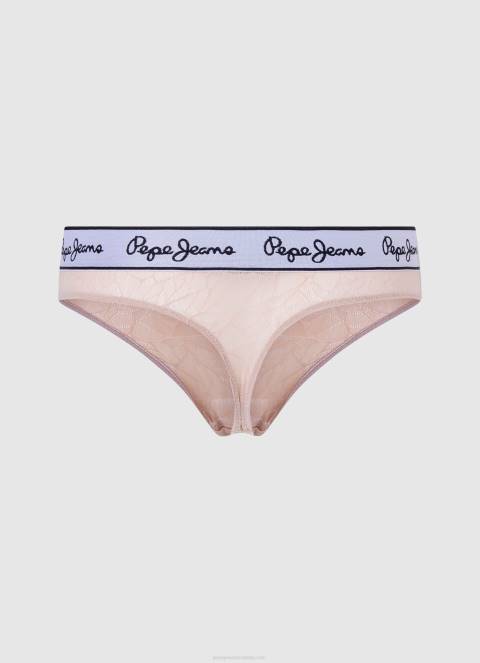 žene svijetli akt mrežaste tange gaćice Pepe Jeans JZ8H554