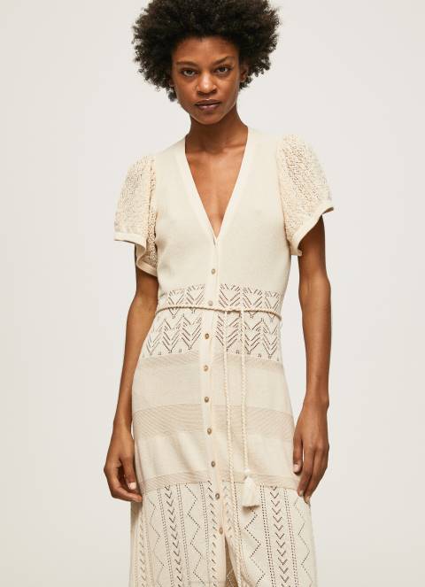 žene mlaćenica faye fino pletena haljina Pepe Jeans JZ8H151