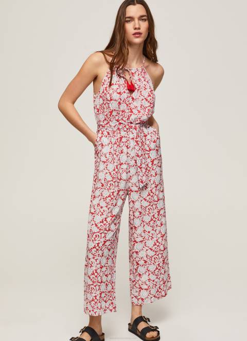 žene multi dugi kombinezon s cvjetnim printom Pepe Jeans JZ8H169