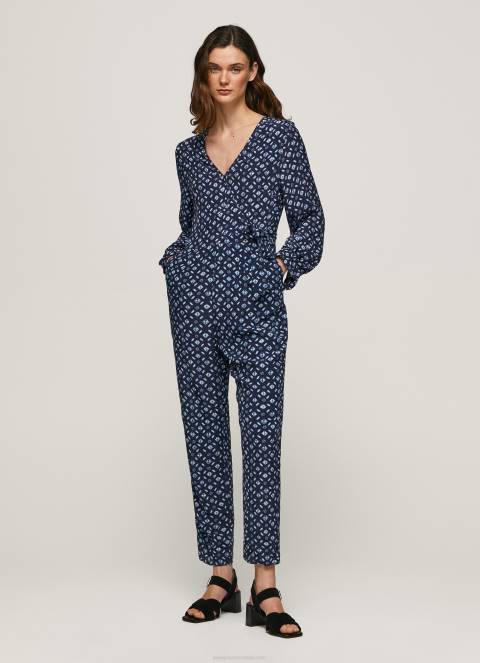 žene multi dugi kombinezon s geometrijskim printom Pepe Jeans JZ8H199