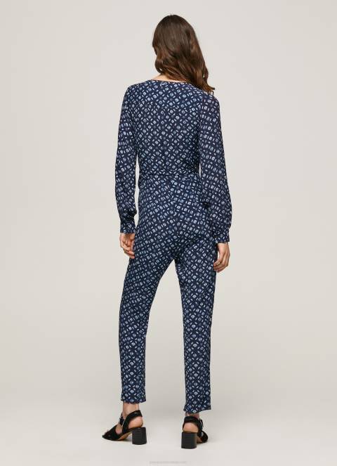 žene multi dugi kombinezon s geometrijskim printom Pepe Jeans JZ8H199