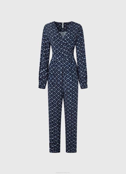 žene multi dugi kombinezon s geometrijskim printom Pepe Jeans JZ8H199