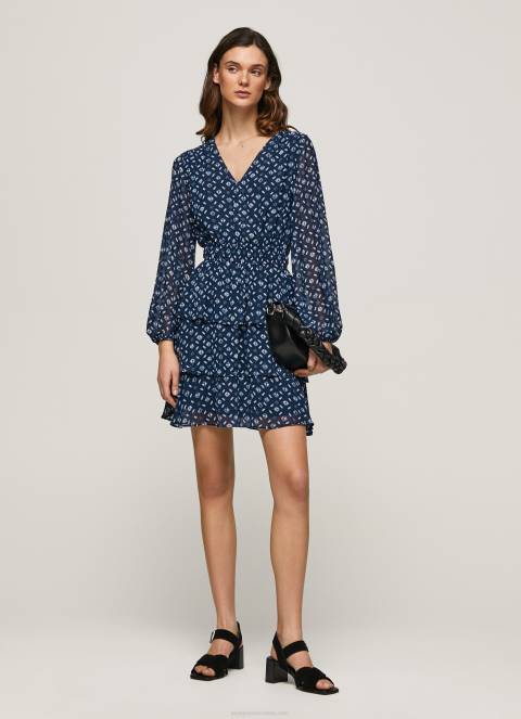 žene multi eyra mini haljina s printom Pepe Jeans JZ8H198