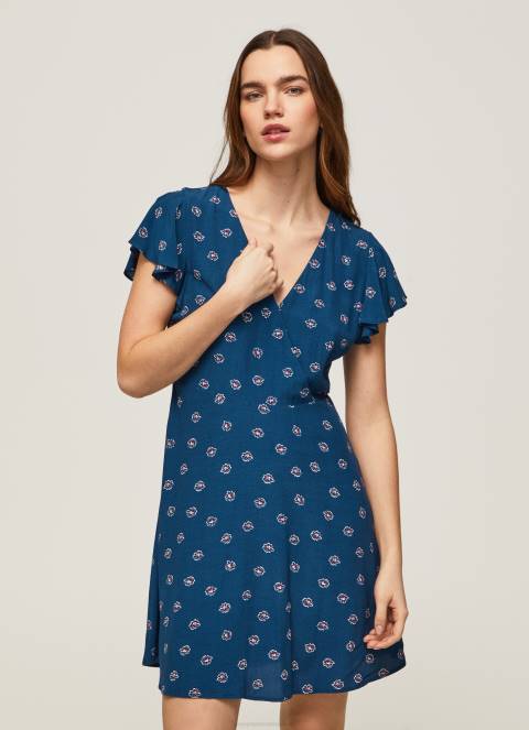 žene multi haljina s cvjetnim printom Pepe Jeans JZ8H193