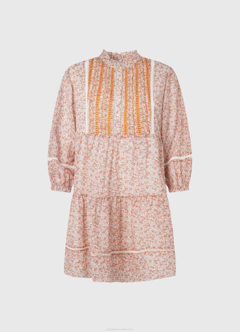 žene multi haljina s cvjetnim uzorkom Pepe Jeans JZ8H181