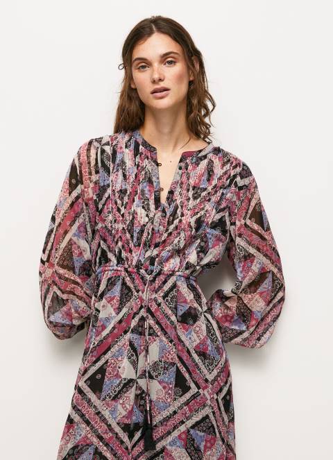 žene multi midi haljina s paisley detaljima Pepe Jeans JZ8H180