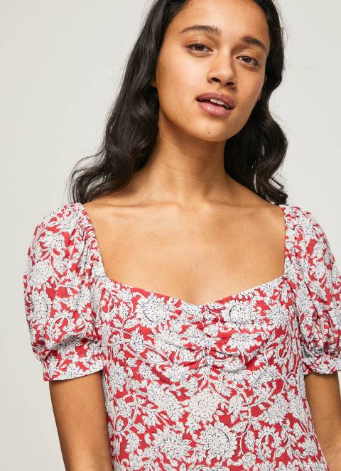 žene multi pavana haljina s cvjetnim printom Pepe Jeans JZ8H167