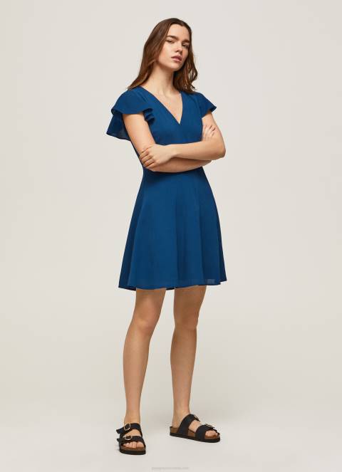 žene ocean patrizia haljina s prekriženim ovratnikom Pepe Jeans JZ8H197